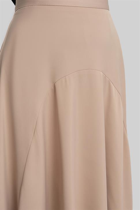 Armine Kuplu Ve Godeli Etek 24Y1623 Vizon