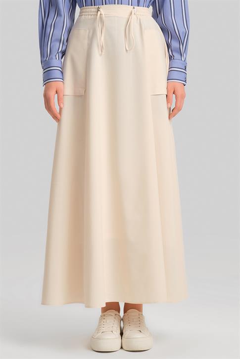 Armine Stoperli Pamuk Etek 24Y1630 Aytaşı