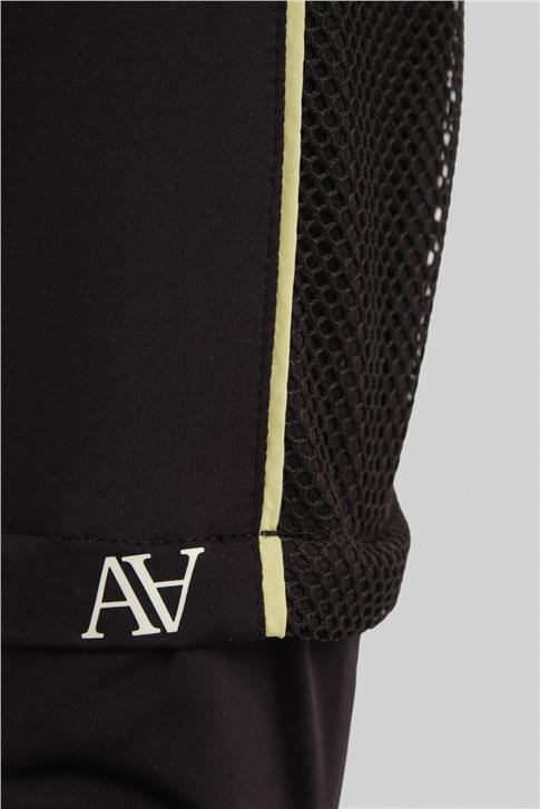 Armine Bilek Bantlı Beli Lastikli Pantolon 23K2516 Siyah