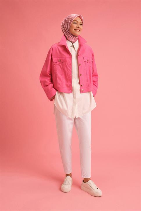 Armine Denim Pantolon 24Yd3404 Beyaz