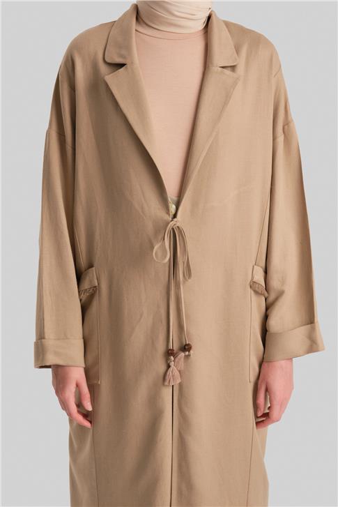 Armine Püskül Cepli Viskon Giy Çık 24Y5513 Bej