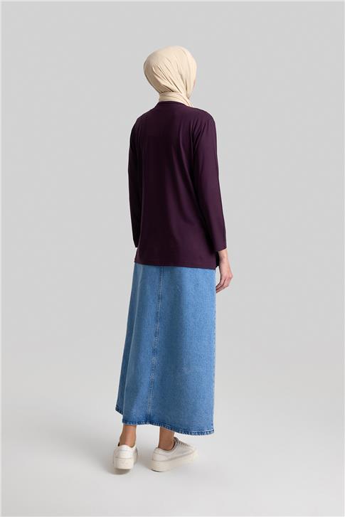 Armine Penye 24Yd9008 Mürdüm