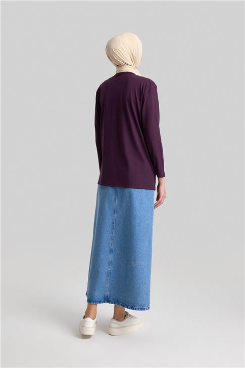 Armine Penye 24Yd9009 Mürdüm