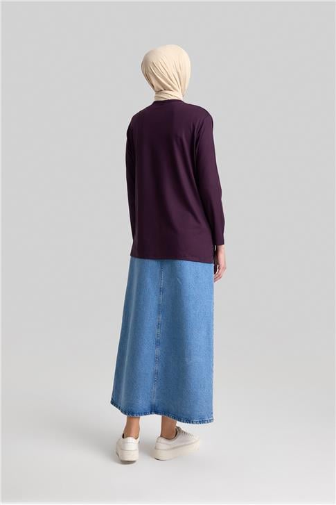 Armine Penye 24Yd9012 Mürdüm