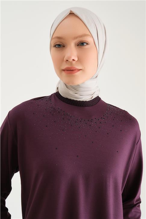 Armine Penye 24Yd9014 Mürdüm