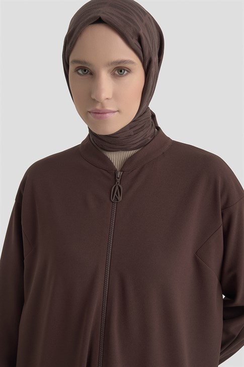 Armine Trend Hırka 25KT557 Kahverengi