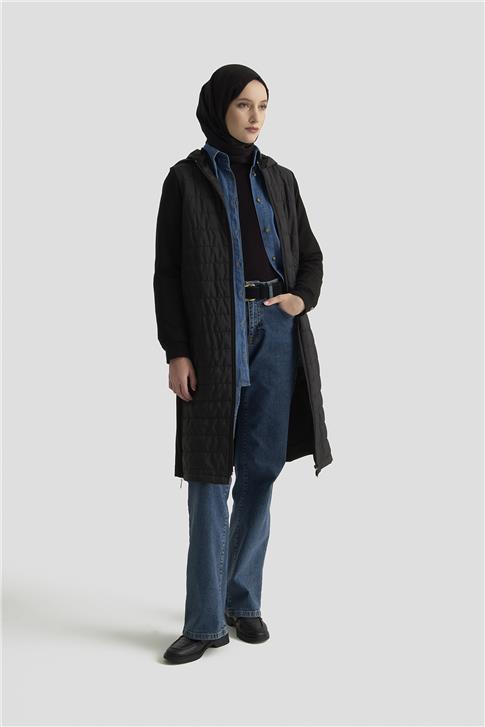 Armine Trend Kapitone 25KT567 Siyah