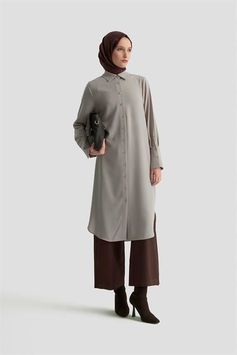 Armine Tunik Elbise 25KD1017 Bej