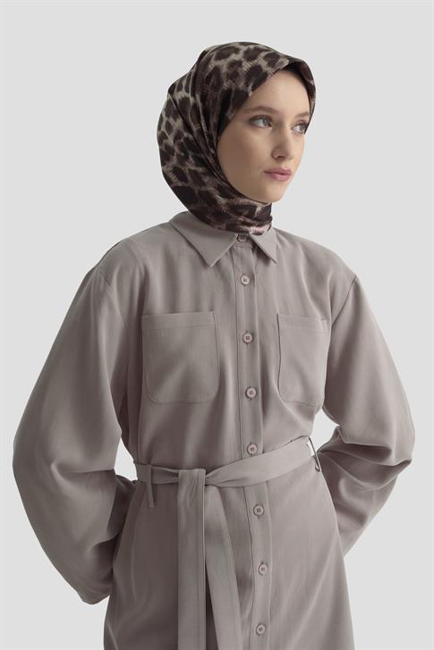 Armine Kemerli Lyocell Takım 25KD1104 Vizon