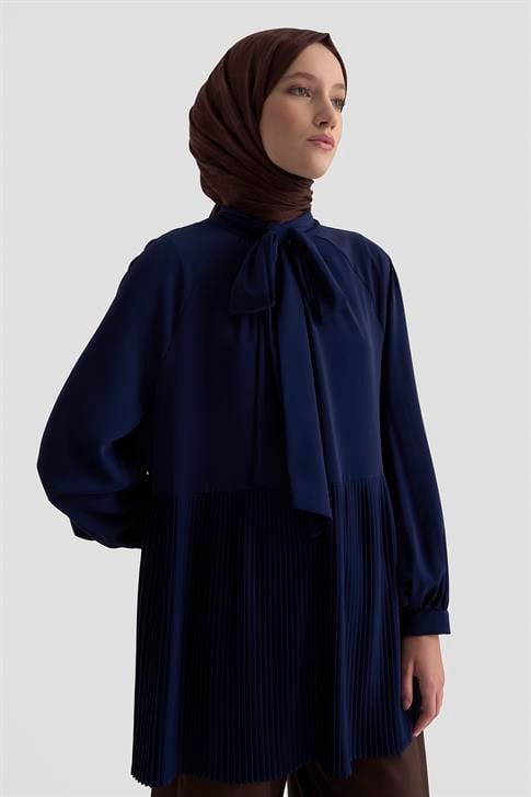 Armine Piliseli Tunik 25KD1115 Lacivert