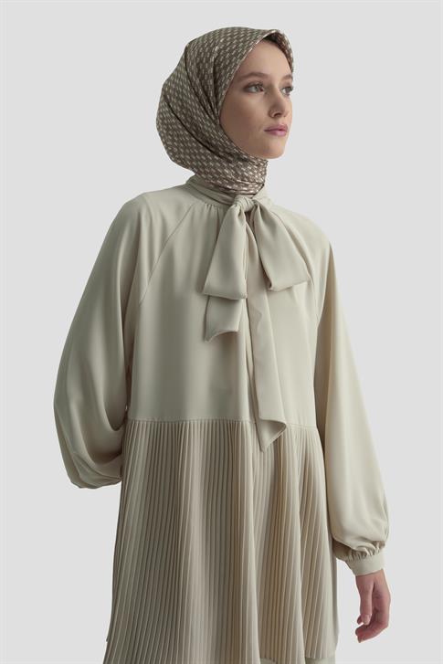 Armine Piliseli Tunik 25KD1115 Bej