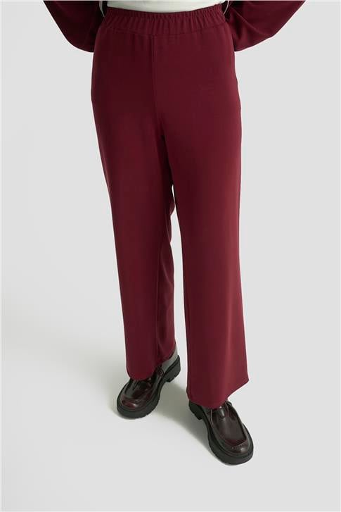 Armine Biyeli Örme Takım 25KD1176 BORDO