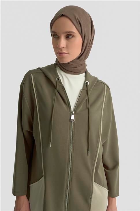 Armine Mixli Örme Takım 25KD1089 Haki