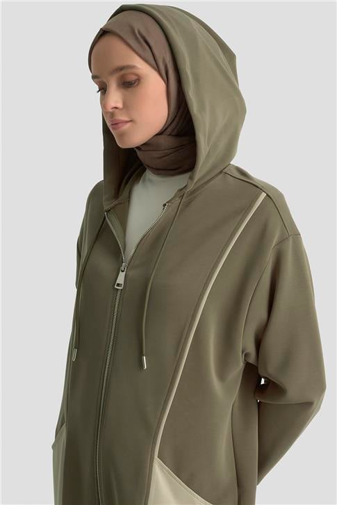 Armine Mixli Örme Takım 25KD1089 Haki