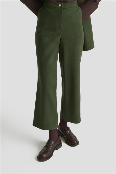 Armine Yelekli Süet Takım 25KD1506 Haki