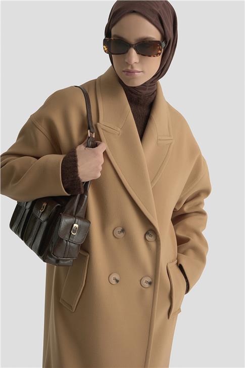 Armine Kaşe Kaban 25KD1709 Bej