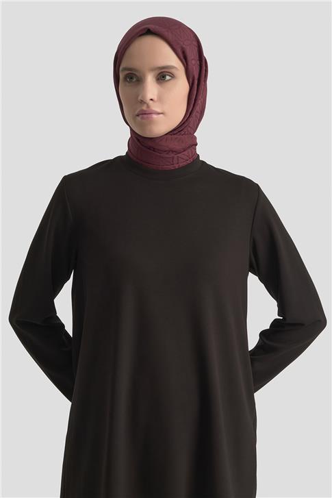 Armine File Yelekli Örme Takım 25KD1803 Siyah