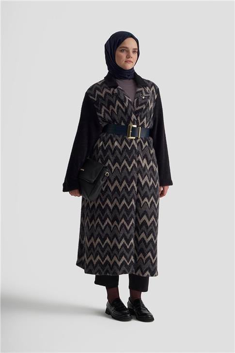 Armine Hırka 25KD1910 Gri