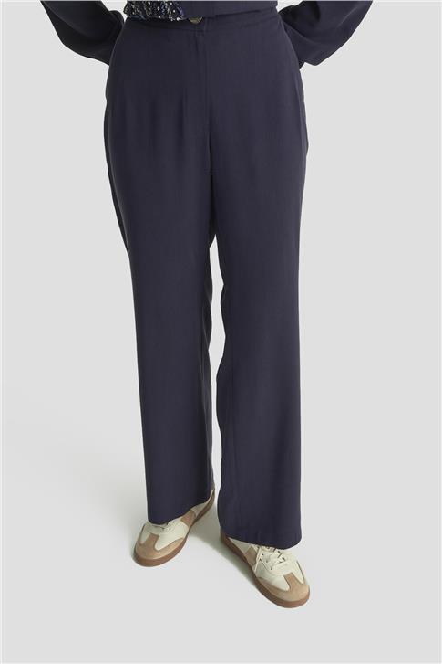 Armine Taş İşlemeli Takım 25KD2104 Lacivert