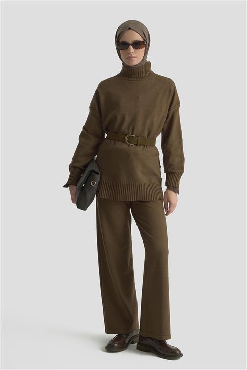 Armine Takım 25KD2302 Kahverengi