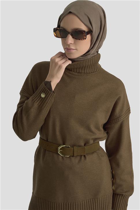 Armine Takım 25KD2302 Kahverengi