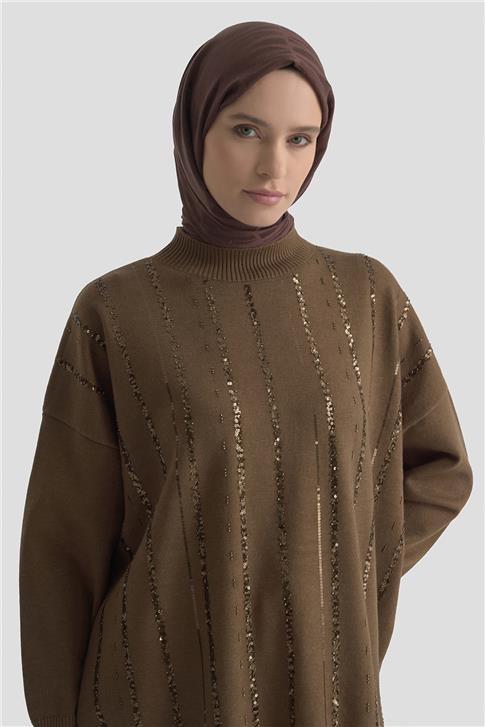 Armine Takım 25KD2304 Kahverengi