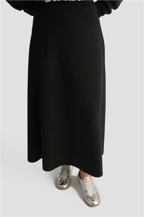 Armine Zebra Desenli Örme Takım 25KD2802 Siyah