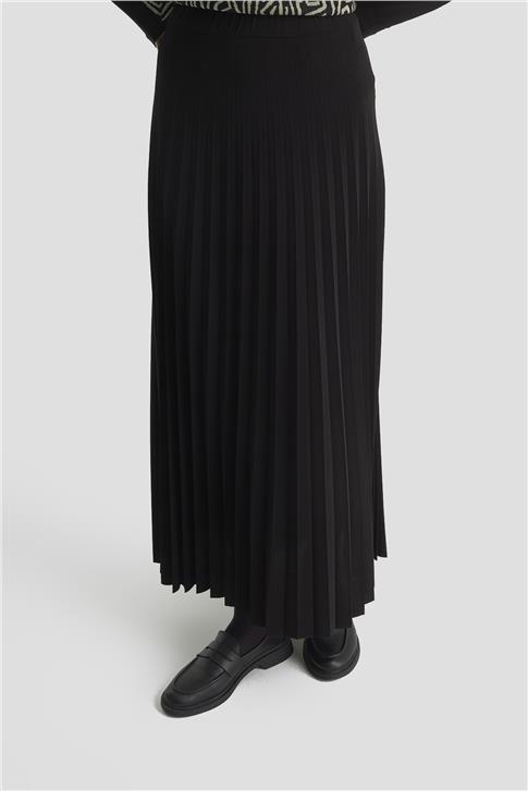Armine Soyut Desenli Örme Takım 25KD2805 Bej