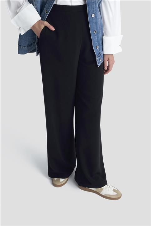 Armine Pileli Pantolon 25K2900 Siyah