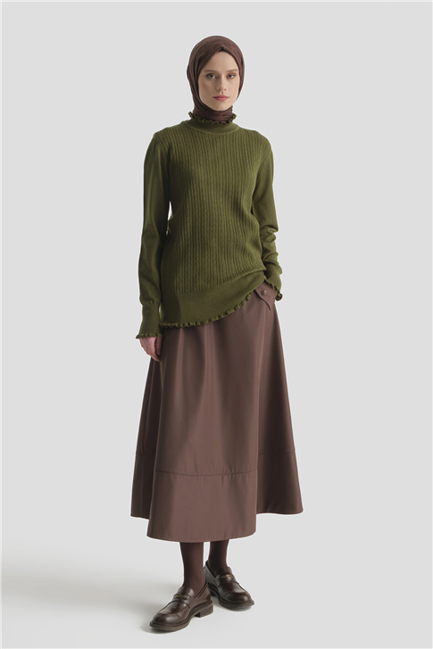 Armine Triko Kazak 25KD2901 Haki
