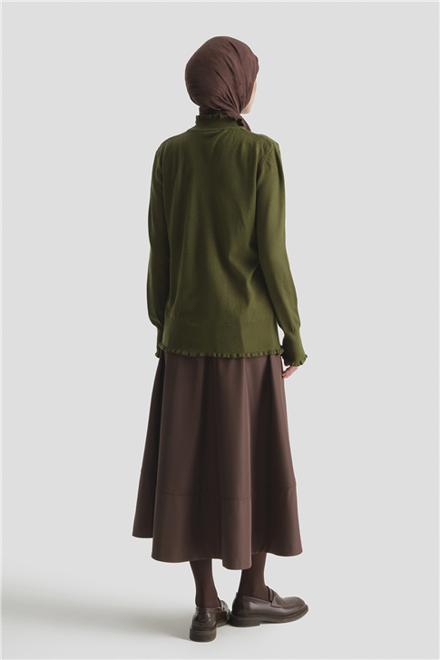 Armine Triko Kazak 25KD2901 Haki