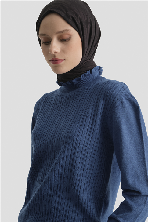 Armine Triko Kazak 25KD2901 Mavi