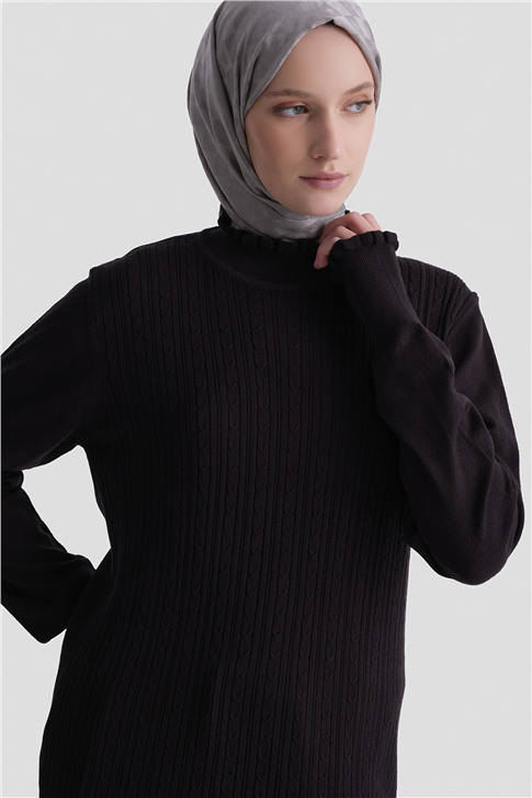 Armine Triko Kazak 25KD2901 Siyah