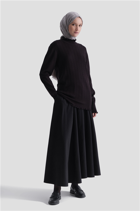 Armine Triko Kazak 25KD2901 Siyah