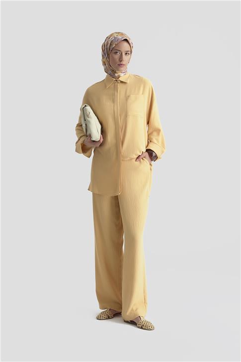 Armine Cepli Basic Gömlek 25KD4003 Camel