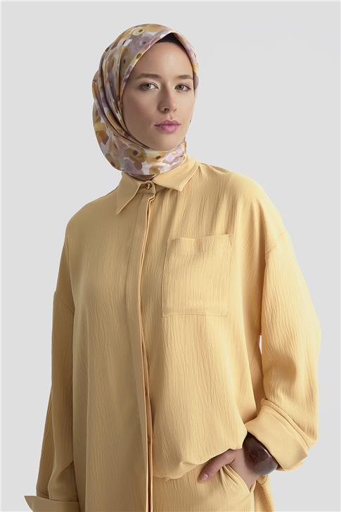 Armine Cepli Basic Gömlek 25KD4003 Camel