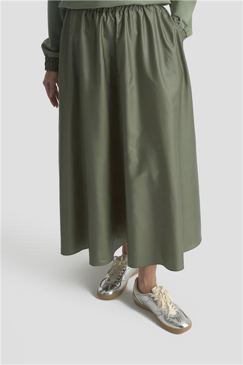 Armine Çıtçıt Detaylı Örme Takım 25KD4007 Haki