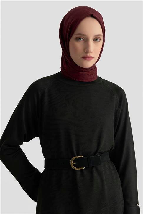 Armine Trend Triko Tunik 25KTD4114 Siyah