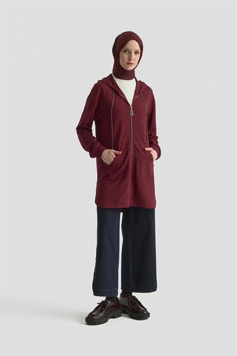 Armine Trend Tunik 25KT448 Bordo