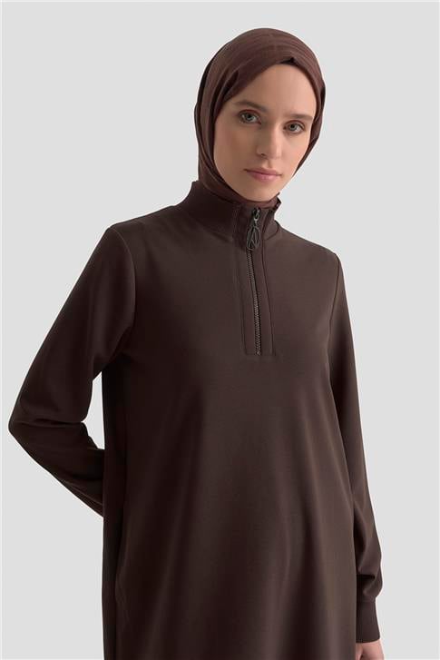 Armine Trend Tunik 25KT456 Açık Kahve