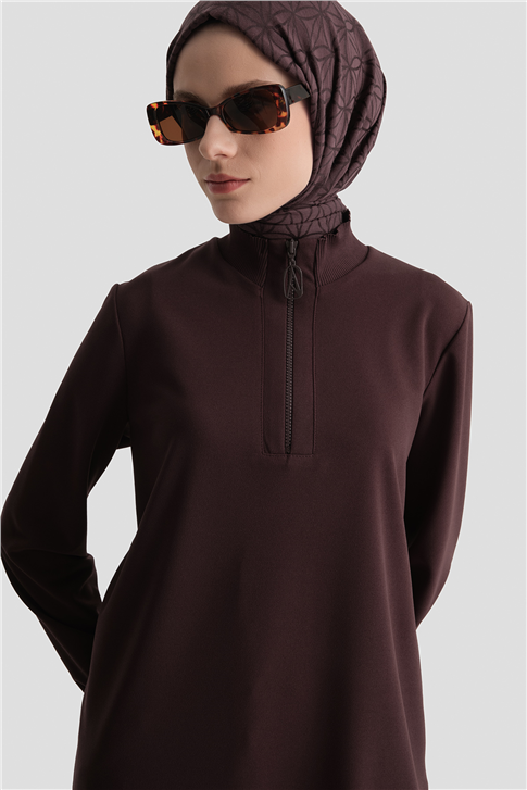 Armine  Trend Tunik 25KT465 Kahverengi