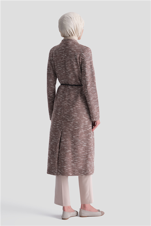 Armine Hırka 25K5005-1 Kahverengi 