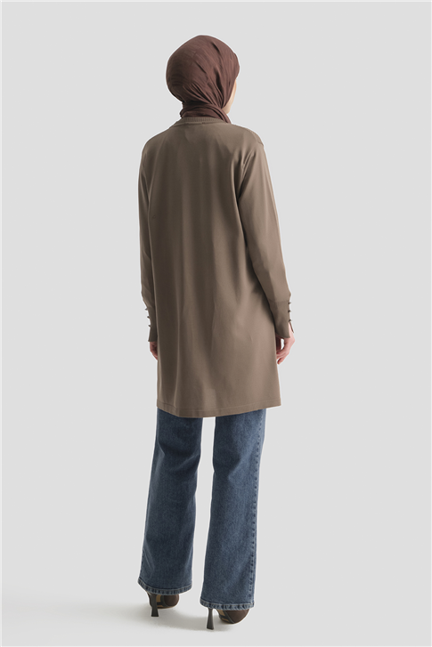 Armine Triko Tunik 25KD5005 Vizon