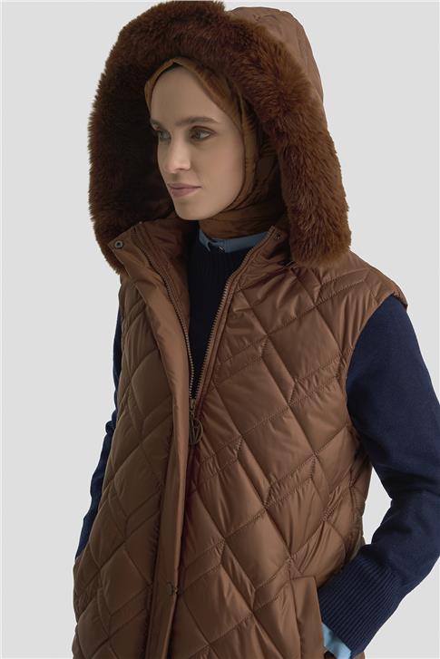 Armine Yelek 25KT505 Camel