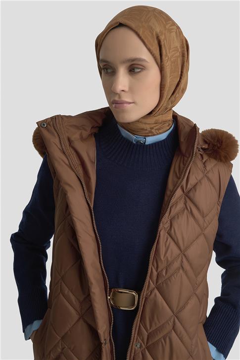 Armine Yelek 25KT505 Camel