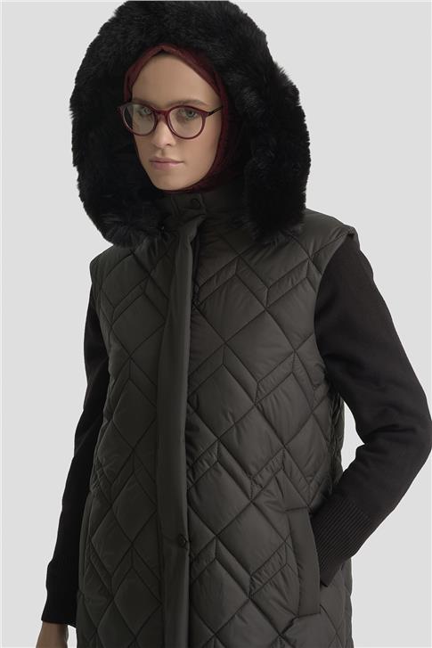 Armine Yelek 25KT505 Siyah