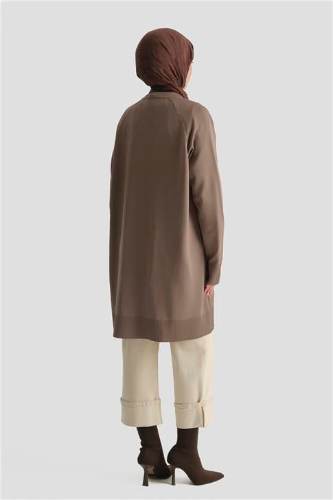 Armine Triko Hırka 25KD5093 Vizon