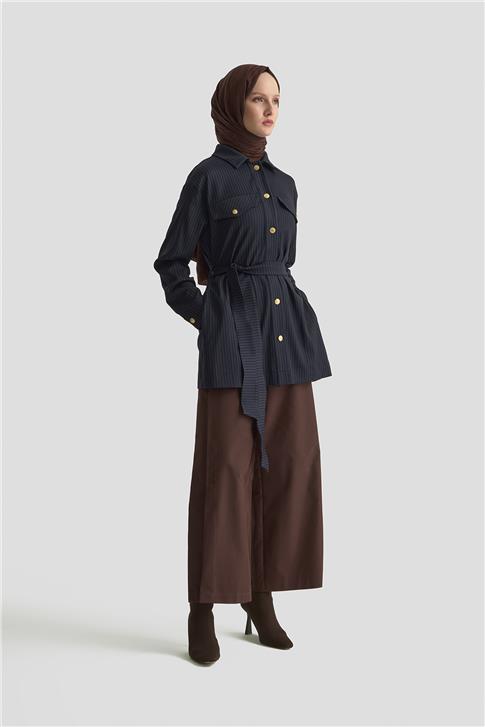 Armine Trend Ceket 25KT511 LACİVERT