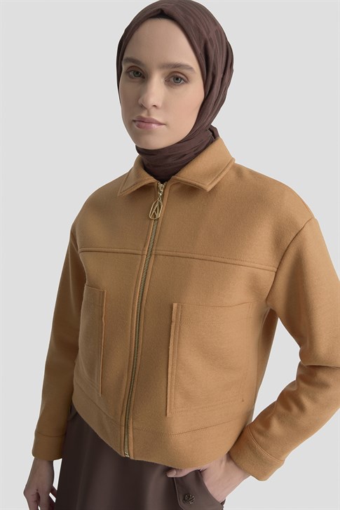 Armine Trend Ceket 25KT517 Camel 