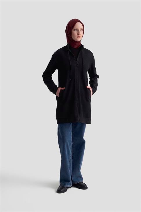 Armine Trend Hırka 25KT555 Siyah